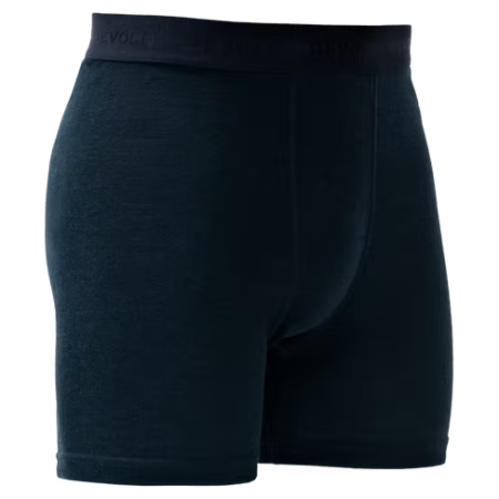Caleçons fonctionnels homme Devold Adventure Merino 190 Boxer Man bleu foncé Ink