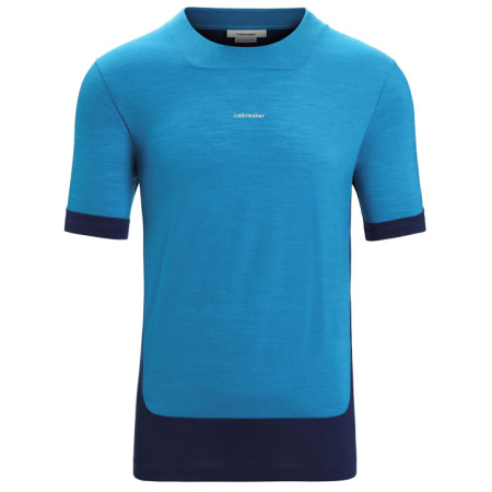 T-shirt fonctionnel homme Icebreaker Men ZoneKnit™ SS Tee bleue Geo Blue/Royal Navy/Cb