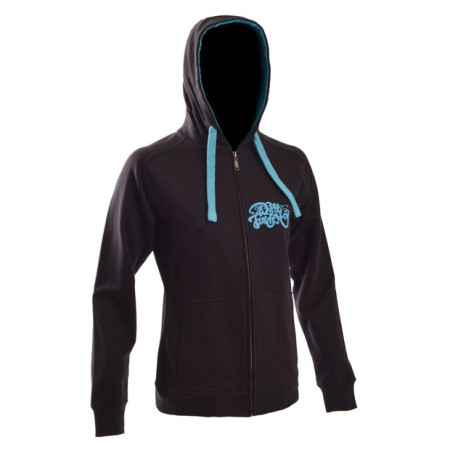 Sweat-shirt femme Northfinder Elizabeth vert Black