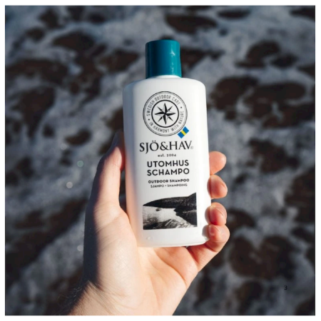 Shampoing Sjö&Hav Shampoing biodégradable pour le plein air 200 ml