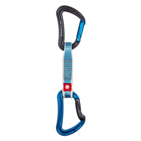 Set express Ocún Raven Qd Zoom 12 Cm 6-Pack bleu Blue