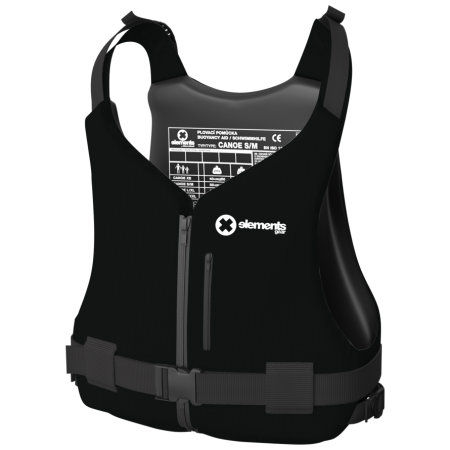 Gilet flottaison Elements Gear Canoe 2.0 noir