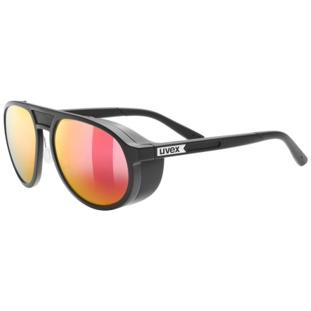 Lunettes soleil Uvex Mtn Classic Pure noir / rouge Black Matt / Mirror Red