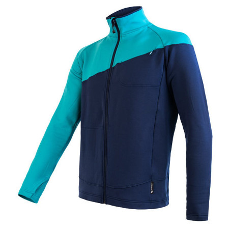 Sweat-shirt homme Sensor Tecnostretch bleu foncé