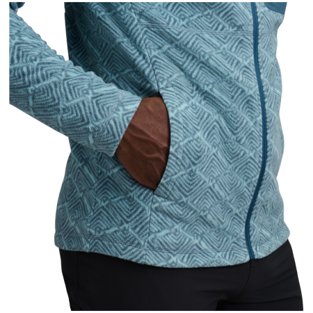 Sweat-shirt homme Black Diamond Rift HZ Fleece Jacket