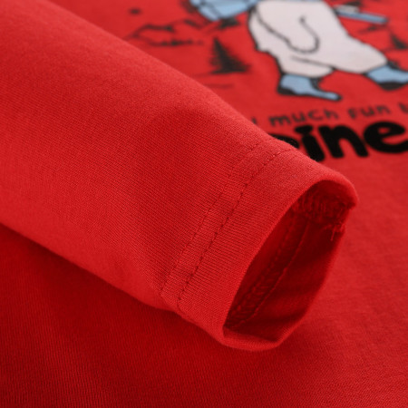 T-shirt enfant Alpine Pro Ecco 2 Red