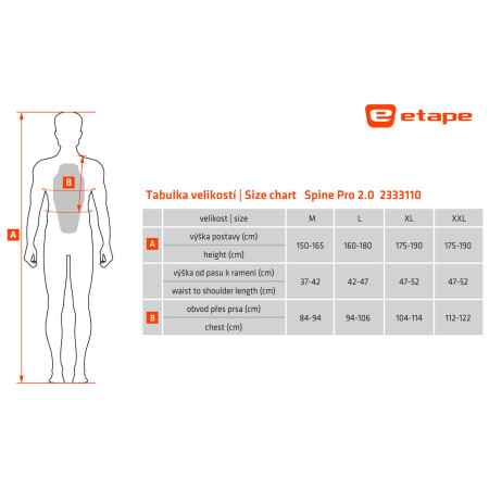 Protection dorsale Etape SPINE PRO 2.0