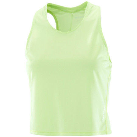 Top femme Salomon Sense Aero Short Tank W vert Butterfly