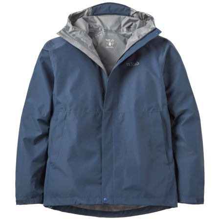 Veste homme Rab Downpour Jacket bleu