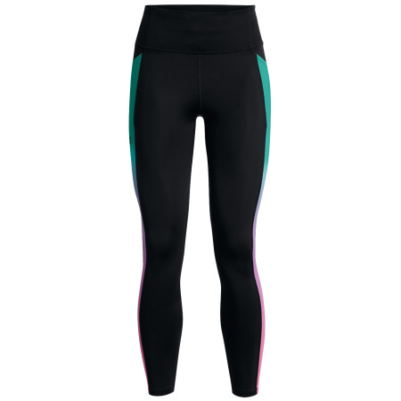 Leggings femmes Under Armour SpeedPocket Ankle Tight vert / bleu Black / Neptune / Reflective