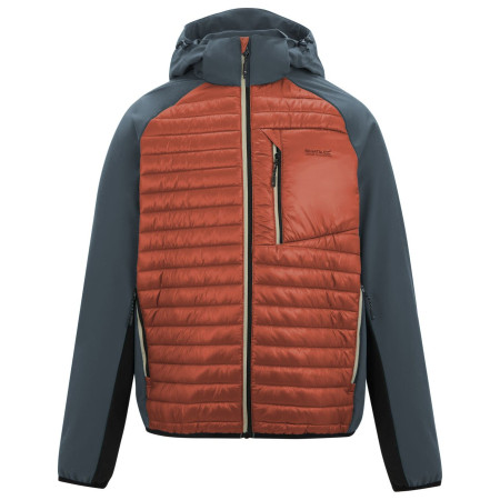 Veste homme Regatta Pro Hybrid brun / gris Brk/DkStm/Bk