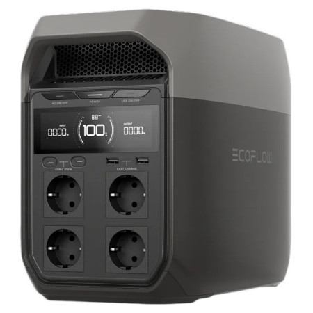 Station de charge EcoFlow Delta 3 noir černá