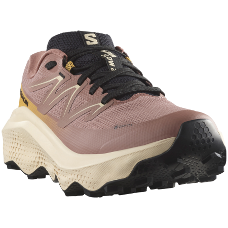 Chaussures running femme Salomon Ultra Flow 2 Gore-Tex rose Burlwood / Tender Peach / Warm Apricot