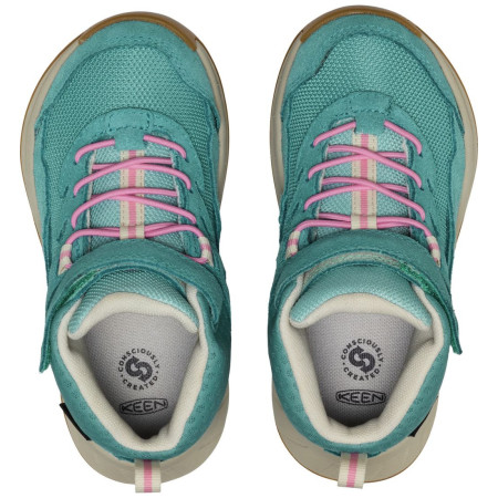 Chaussures enfant Keen Hightrail Mid Wp Children Brittany Blue