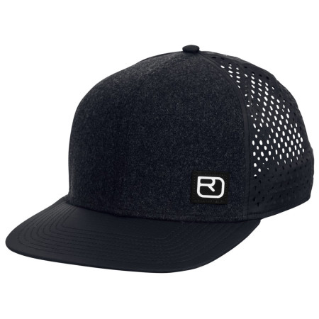 Casquette Ortovox Logo Air Trucker Cap noir Black Raven