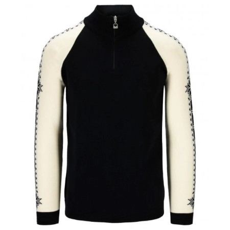 Chandail homme Dale of Norway Geilo Masc Sweater noir / blanc Black Offwhite