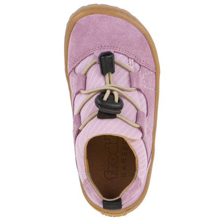 Baskets pour enfant Frodo Barefoot trekk Pink