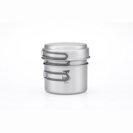 Set de vaisselle Keith Titanium Titanium pot and Pan Cook Set 3-Piece