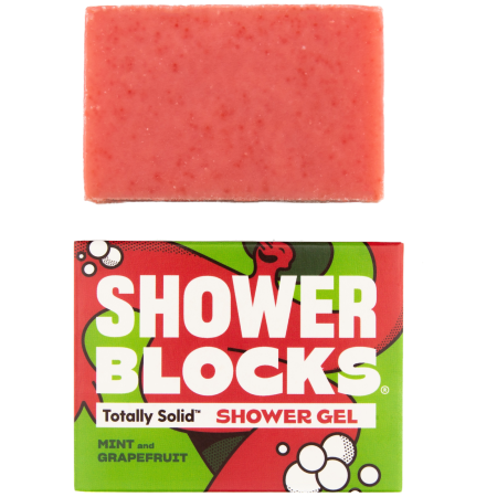 Gel douche Totally Solid Solid Shower Gel - Mint & Grapefruit