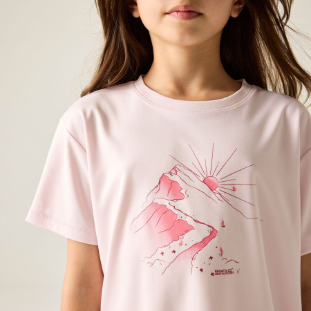 T-shirt enfant Regatta Aria Pink Haze