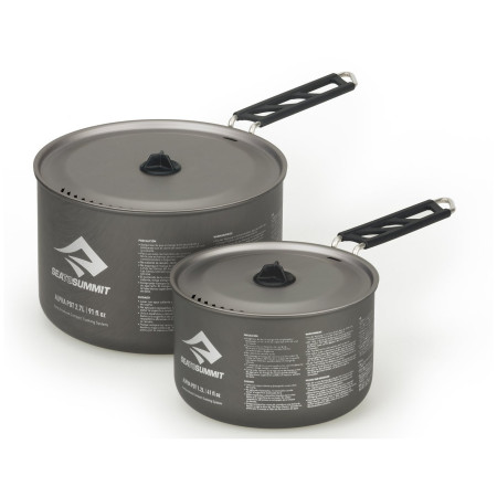 Jeu de casseroles Sea to Summit Alpha Pot Set 2.0 girs Grey