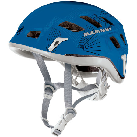 Casque d'escalade Mammut Rock Rider bleue DarkCyan/Smoke