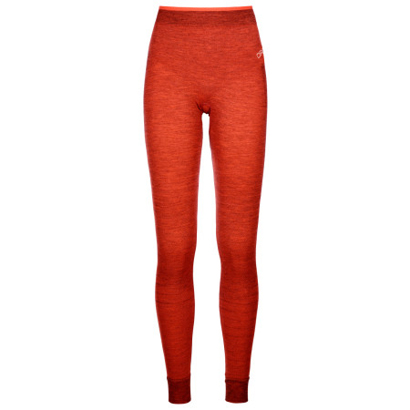 Sous-vêtements fonctionnels femme Ortovox W's 230 Competition Long Pants rouge Coral