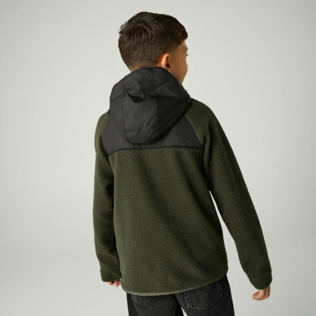 Sweatshirt enfant Regatta Munro Hybrid Jacket DarkKhak/Blk