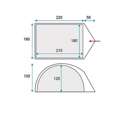 Tente Zulu Dome 3 (2021)