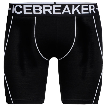 Caleçon homme Icebreaker M's Anatomica Zone Long Boxers vert Black