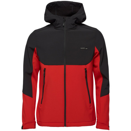 Veste softshell homme Loap Lucas noir / rouge Red