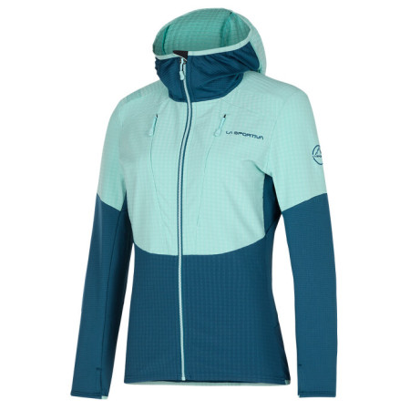 Sweat-shirt femme La Sportiva Session Tech Hoody W bleue Storm Blue/Iceberg