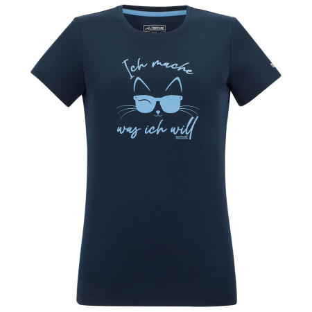 T-shirt femme Regatta Women’s Fingal Slogan bleu foncé Navy