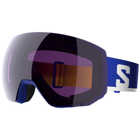 Masques ski Salomon Radium Pro Sigma (And Extra Lens) bleu Race Blue