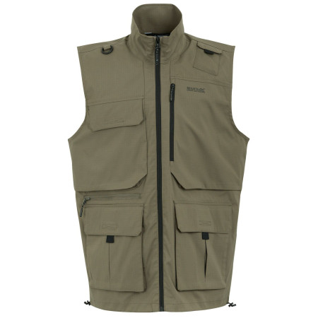 Gilet homme Regatta Travel Light Packaway B/W vert Treetop