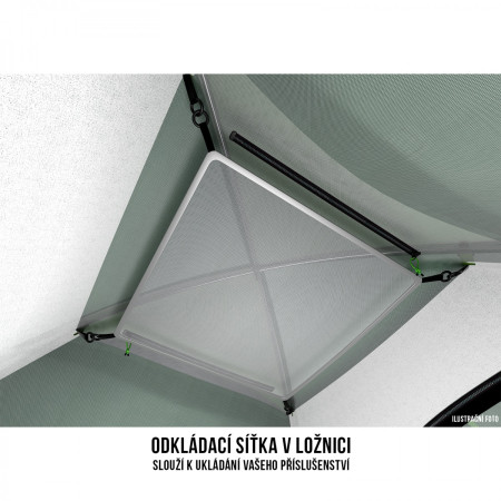 Tente de randonnée Husky Bizon 4 Plus