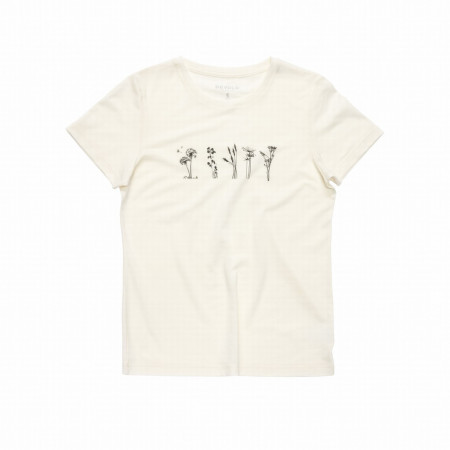 T-shirt femme Devold Classic "Flowers" Tee Wmn