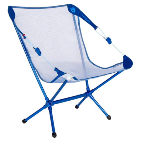 Chaise NEMO Equipment Moonlite Elite Reclining Camp Chair bleu Lake