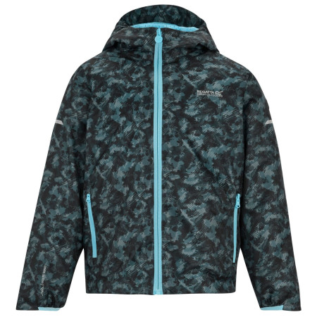 Veste enfant Regatta Printed Lever II ChiBluScCamo bleu foncé ChiBluScCamo