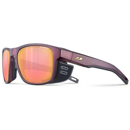 Lunettes soleil Julbo Shield M Polar 3CF bordeau burundy/gold