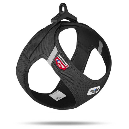 Harnais pour chien Curli Vest Clasp Air-Mesh noir Black
