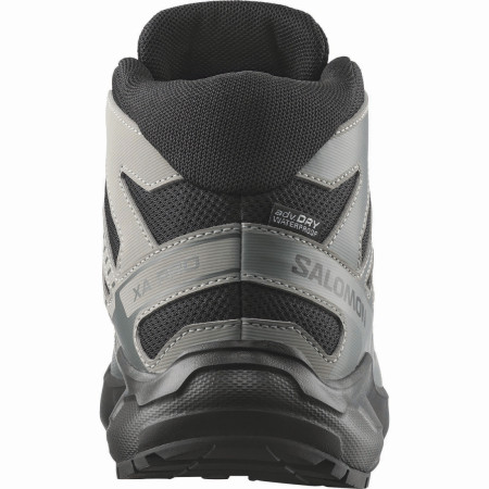 Chaussures enfant Salomon Xa Pro Mid Wp J Black-Sedona Sage-Wrought Iron