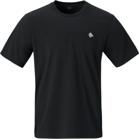 T-shirt homme Norrona /29 cotton viking patch T-shirt noir Caviar Black