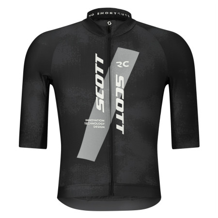 Maillot vélo homme Scott Jersey M's RC Pro noir / gris black/white