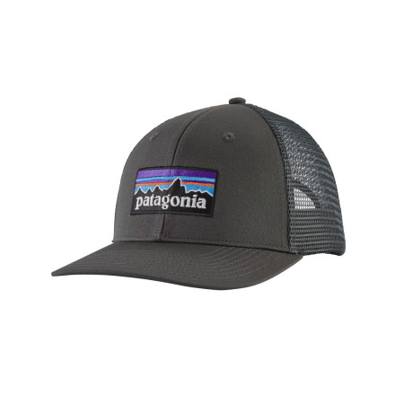 Casquette Patagonia P-6 Logo Trucker Hat girs Forge Grey