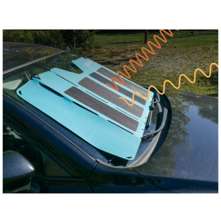 Pare-soleil voiture GoSun Shield 60W panneau solaire portable pour voiture