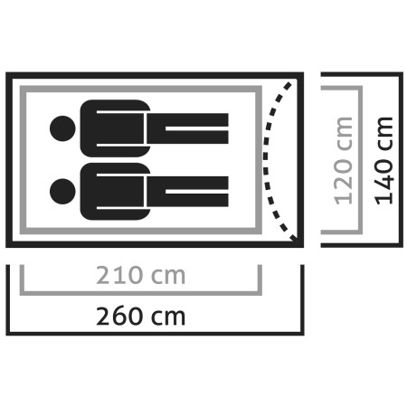 Tente ultra-légères Salewa Litetrek II