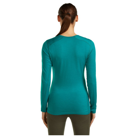 T-shirt fonctionnel femme Icebreaker Women Merino 200 Oasis LS Crewe Sunrise Summit
