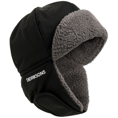 Bonnet enfant Didriksons Biggles Cap 7 noir Black