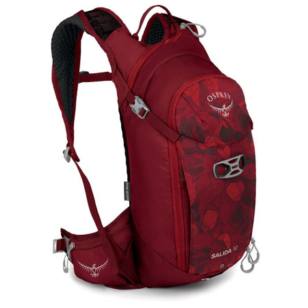 Sac à dos cycliste femme Osprey Salida 12 rouge claret red